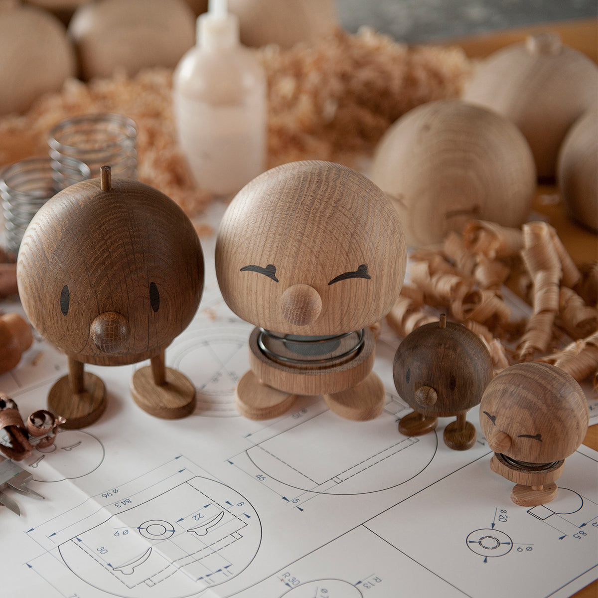 Wood Bumble S Smoked Oak