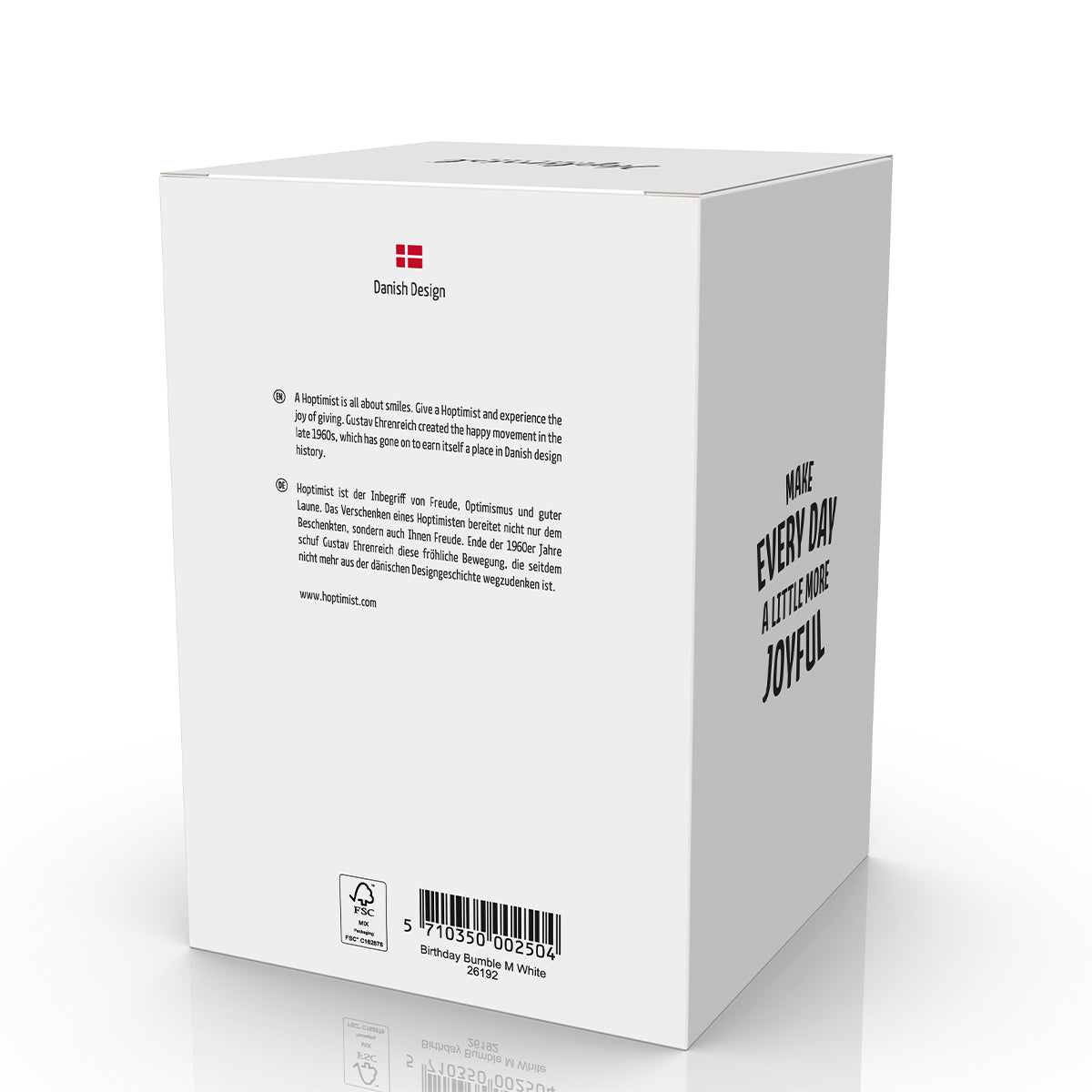 Birthday Bumble M White