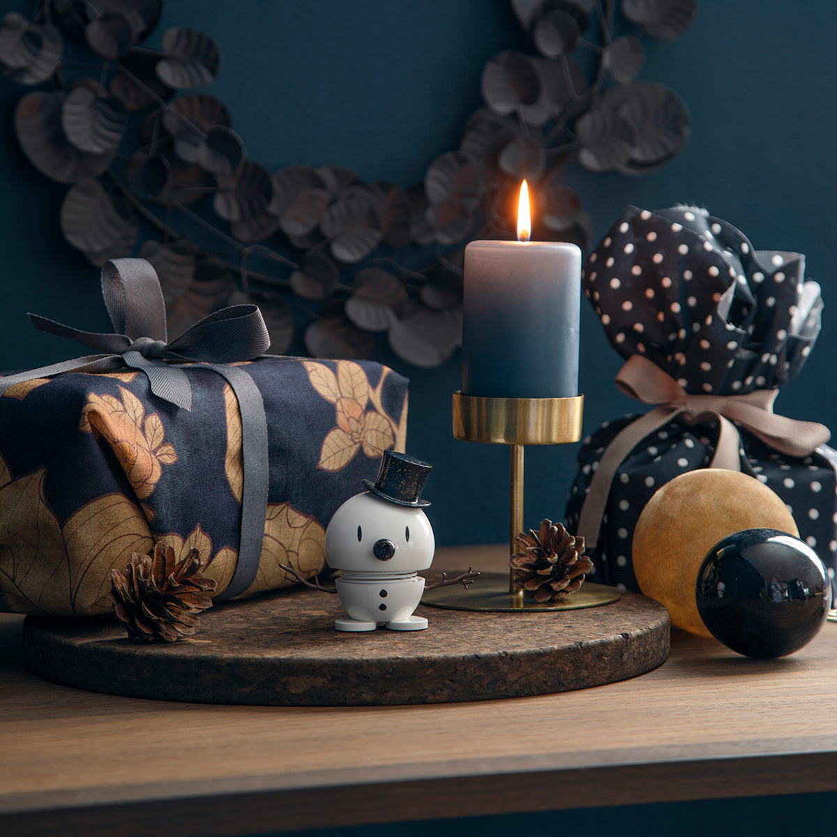 Snowman S White/Blue