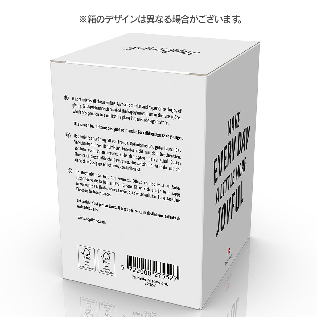 Wood Bumble M Raw Oak